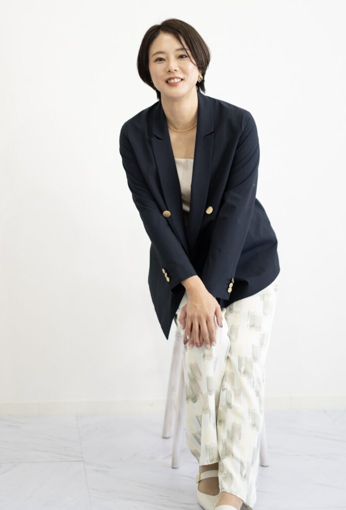 義足のイメージコンサルタント佐藤知沙子の写真